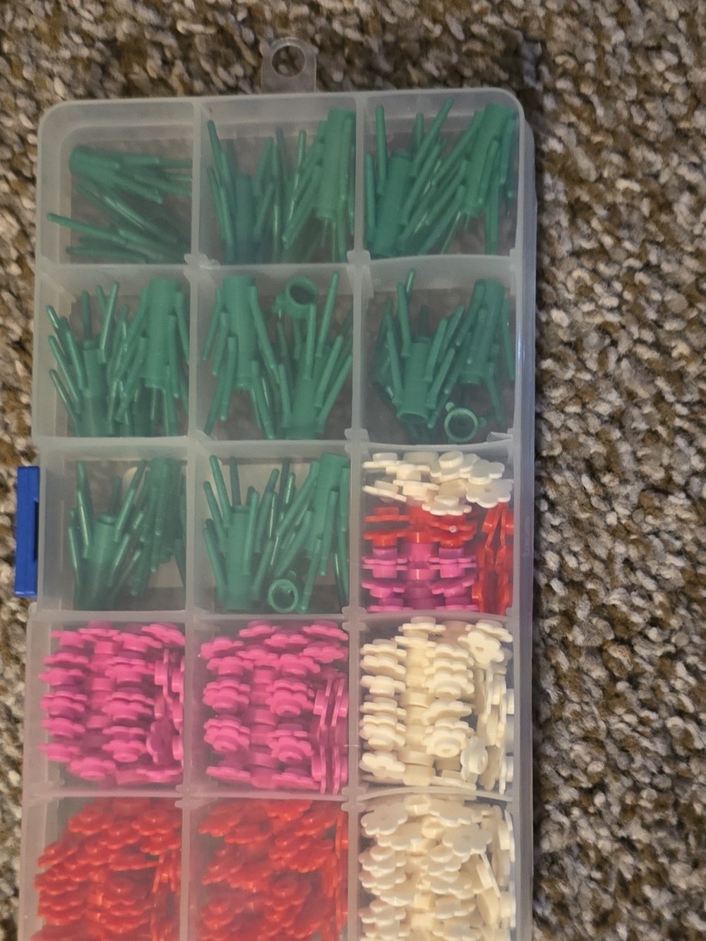 Lego Green, Pink, White, Red Accessory Parts Pack - Picture 2 of 2